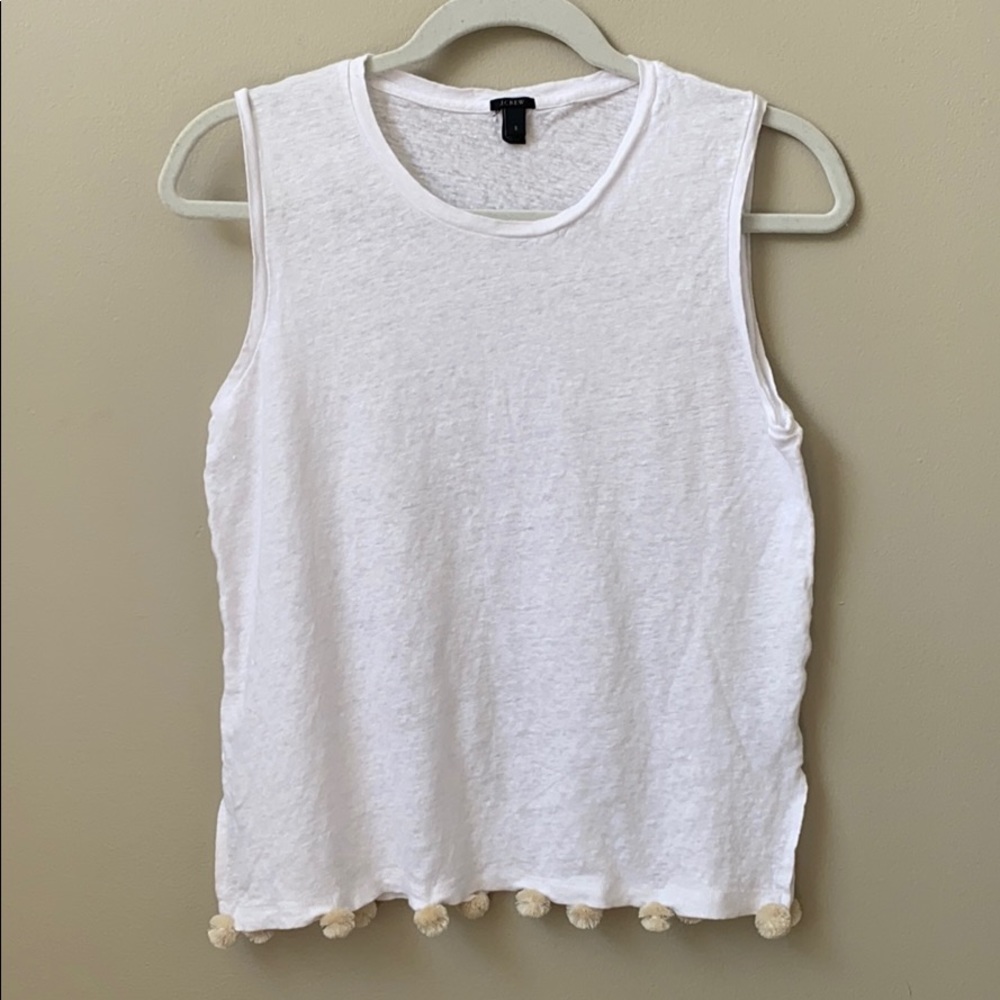 J Crew linen tank